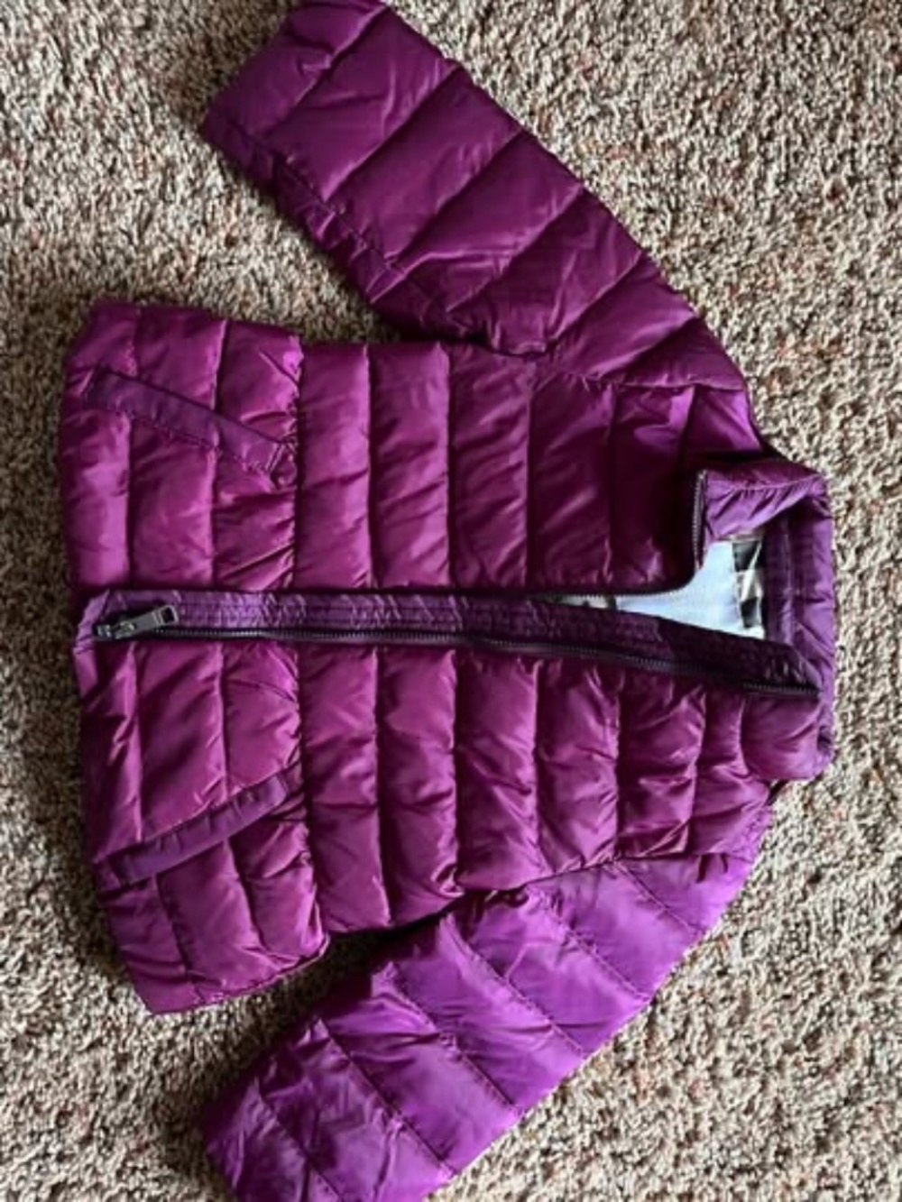 Burberry girls down jacket